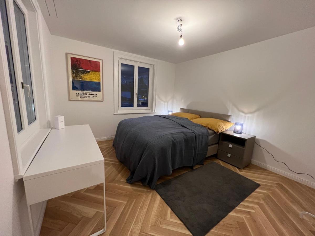 Modernes Apartment Am Fuss Des Pilatus - Skigebiet Hergiswil Eksteriør billede