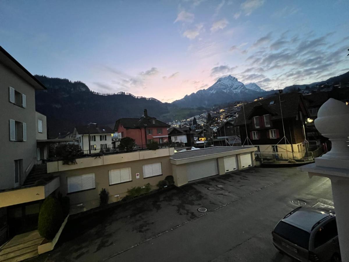 Modernes Apartment Am Fuss Des Pilatus - Skigebiet Hergiswil Eksteriør billede